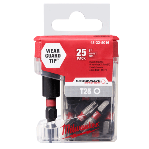 Picture of SHOCKWAVE™ Insert Bit Torx T25, 25 Pk. Tic Tac with Bit Holder