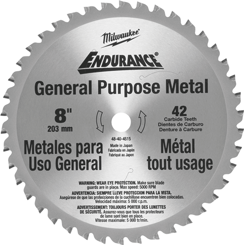 Picture of 8" 42 Teeth Circular Saw Blade