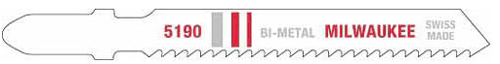 Picture of 3" 14 TPI Bi-Metal Jig Saw Blade, 5 Pk.