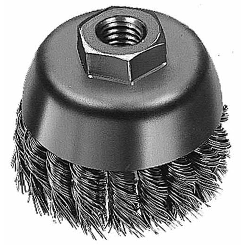 Picture of 4" Knot Wire Cut Brush - Carbon Steel