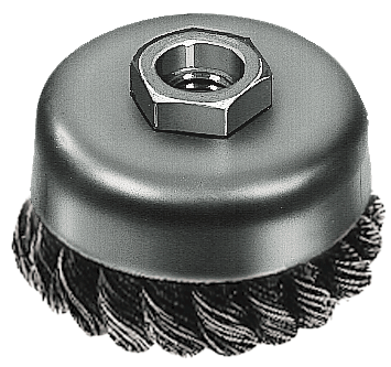 Picture of 3" Knot Wire Cup Brush - Carbon Steel