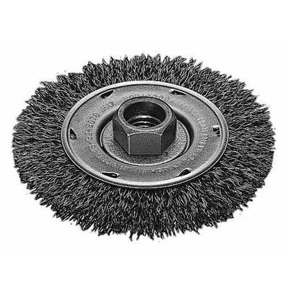 Picture of 4" Radial Crimped Wheel- Carbon Steel
