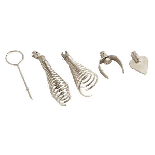 Picture of 5 Pc. Medium Cable Head Attachment Kit with RUST GUARD™ Plating