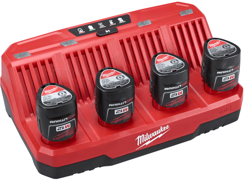 Picture of M12™ Four Bay Sequential Charger