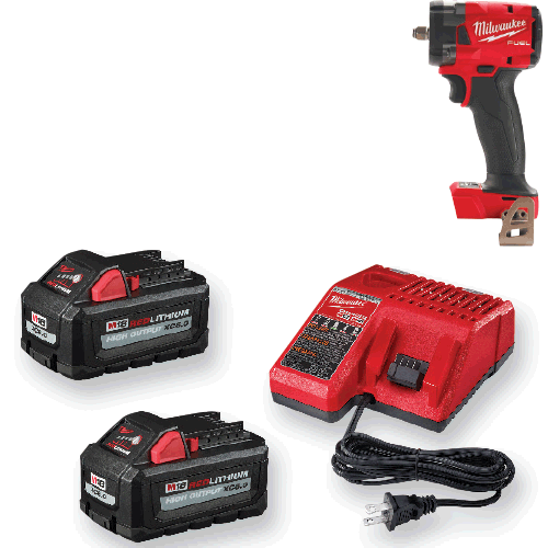Picture of M18™ REDLITHIUM™ HIGH OUTPUT™ XC6.0 Battery 2 Pack System Starter Kit
