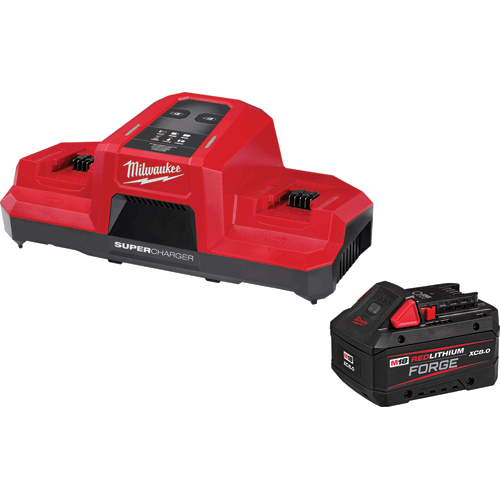 Picture of M18 XC8.0 FORGE Battery & Dual Bay Supercharger Kit
