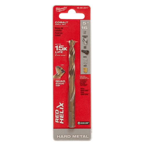 Picture of 5/16" RED HELIX™ Cobalt Drill Bit