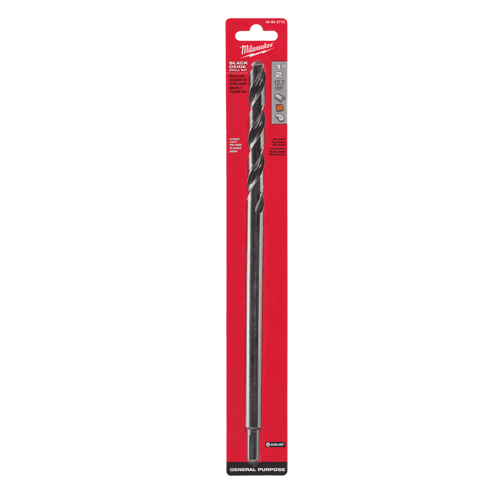 Picture of 1/2" Aircraft Length Black Oxide Drill Bit