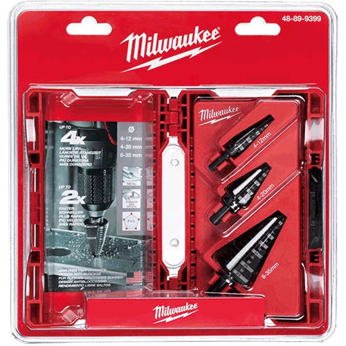 Picture of Step Drill Bit Set Metric - 3PC