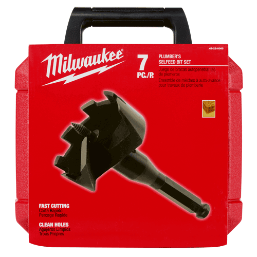 Picture of 7 Pc. Plumbers Selfeed Bit Kit