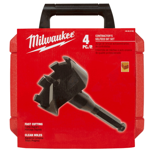 Picture of 4 Pc. Contractor's Selfeed Bit Kit