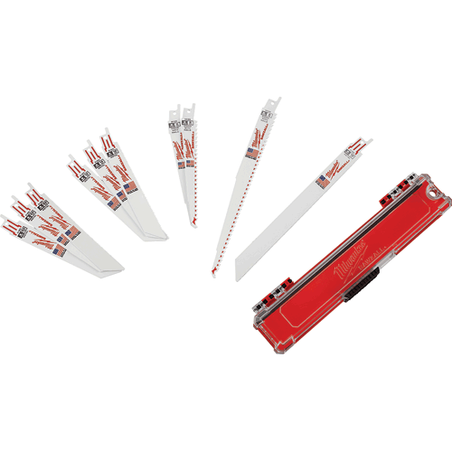 Picture of 10 Pc. Sawzall Reciprocating Saw Blade Set
