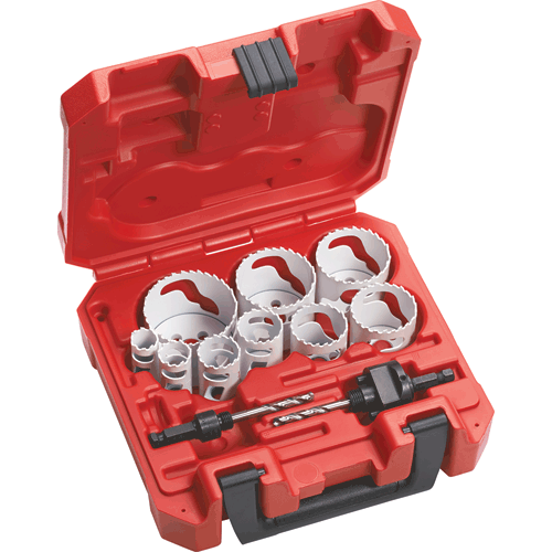 Picture of 13 Pc. General Purpose Ice Hardened™ Hole Saw Kit