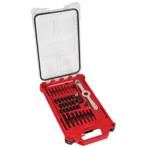 Picture of 38 Pc. SAE Tap & Die PACKOUT™ Set with Hex-LOK™ 2-in-1 Handle