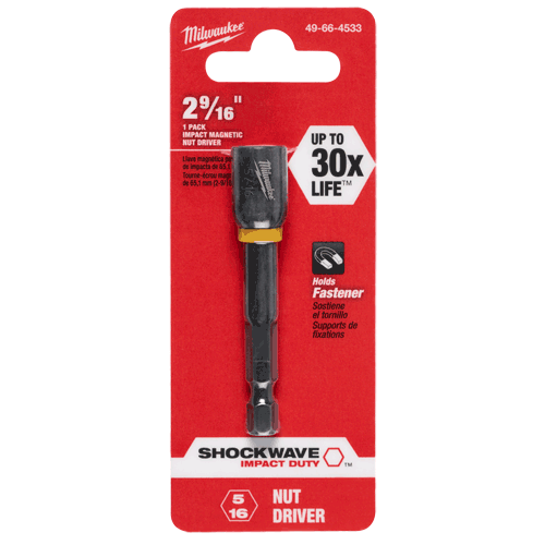 Picture of 5/16" x 2-9/16" SHOCKWAVE™ Magnetic Nutdriver