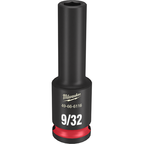 Picture of SHOCKWAVE Impact Duty™ 3/8" Drive 6 Point Socket, Deep, SAE, 9/32"