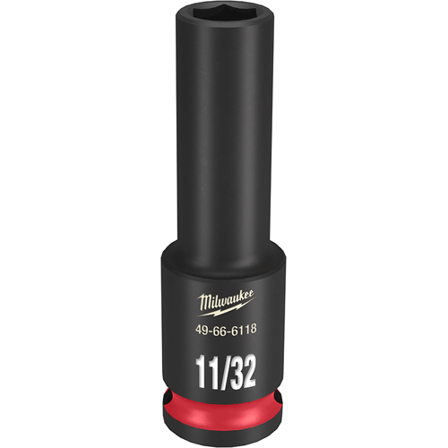Picture of SHOCKWAVE Impact Duty™ 3/8" Drive 6 Point Socket, Deep, SAE, 11/32"