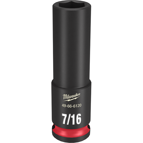 Picture of SHOCKWAVE Impact Duty™ 3/8" Drive 6 Point Socket, Deep, SAE, 7/16"