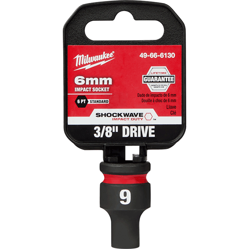 Picture of SHOCKWAVE Impact Duty™ 3/8" Drive 6 Point Socket, Standard, Metric, 6mm