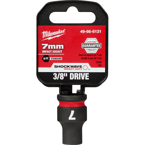 Picture of SHOCKWAVE Impact Duty™ 3/8" Drive 6 Point Socket, Standard, Metric, 7mm