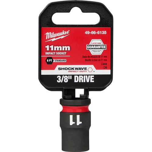 Picture of SHOCKWAVE Impact Duty™ 3/8" Drive 6 Point Socket, Standard, Metric, 11mm
