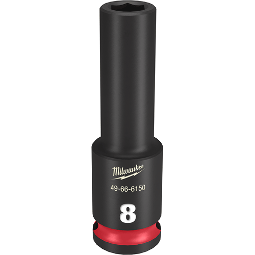 Picture of SHOCKWAVE Impact Duty™ 3/8" Drive 6 Point Socket, Deep, Metric, 8mm