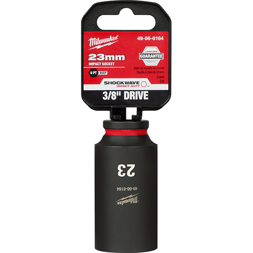 Picture of SHOCKWAVE Impact Duty™ 3/8" Drive 6 Point Socket, Deep, Metric, 23mm