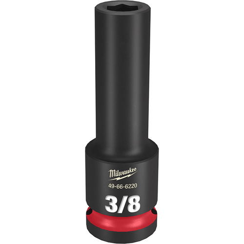Picture of SHOCKWAVE Impact Duty™ 1/2" Drive 6 Point Socket, Deep, SAE, 3/8"