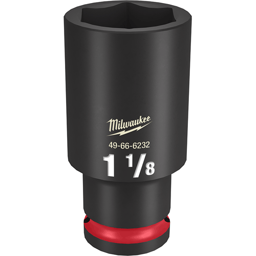 Picture of SHOCKWAVE Impact Duty™ 1/2" Drive 6 Point Socket, Deep, SAE, 1-1/8"