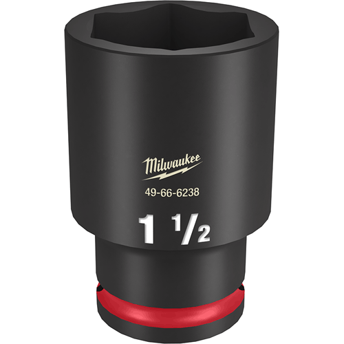 Picture of SHOCKWAVE Impact Duty™ 1/2" Drive 6 Point Socket, Deep, SAE, 1-1/2"