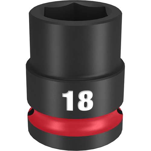 Picture of SHOCKWAVE Impact Duty™ 1/2" Drive 6 Point Socket, Standard, Metric, 18mm