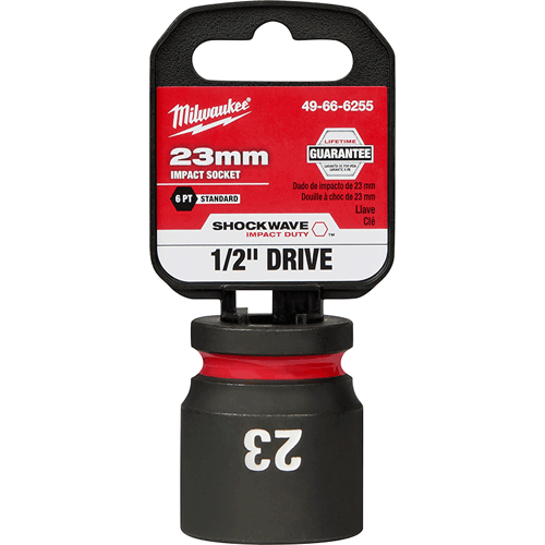 Picture of SHOCKWAVE Impact Duty™ 1/2" Drive 6 Point Socket, Standard, Metric, 23mm