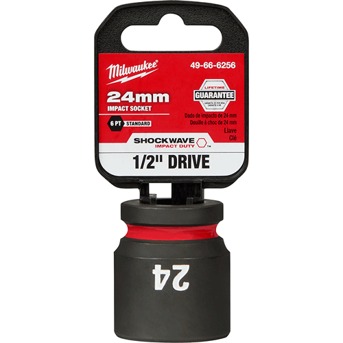 Picture of SHOCKWAVE Impact Duty™ 1/2" Drive 6 Point Socket, Standard, Metric, 24mm