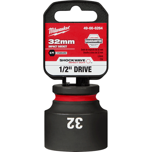 Picture of SHOCKWAVE Impact Duty™ 1/2" Drive 6 Point Socket, Standard, Metric, 32mm