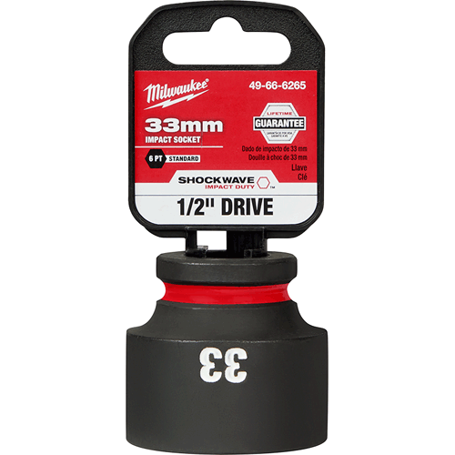 Picture of SHOCKWAVE Impact Duty™ 1/2" Drive 6 Point Socket, Standard, Metric, 33mm