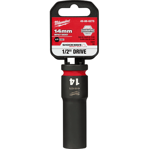 Picture of SHOCKWAVE Impact Duty™ 1/2" Drive 6 Point Socket, Deep, Metric, 14mm