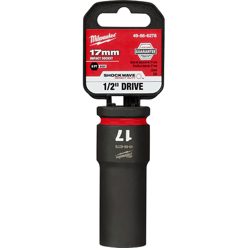 Picture of SHOCKWAVE Impact Duty™ 1/2" Drive 6 Point Socket, Deep, Metric, 17mm