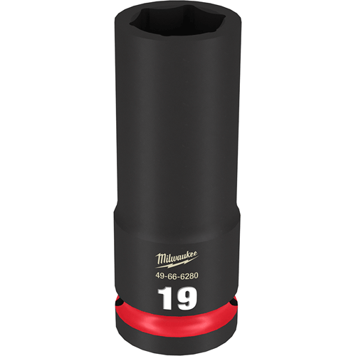 Picture of SHOCKWAVE Impact Duty™ 1/2" Drive 6 Point Socket, Deep, Metric, 19mm