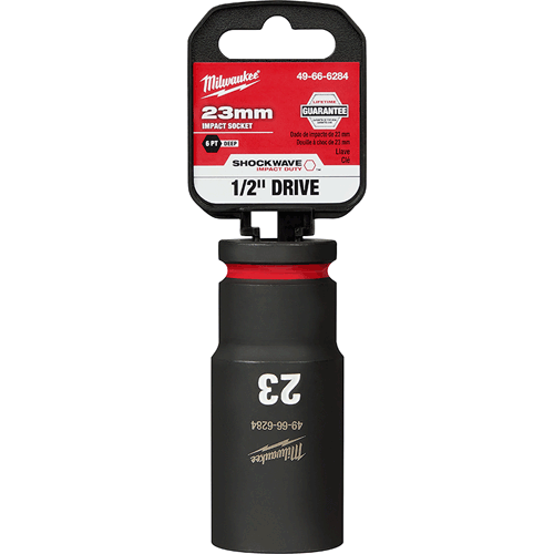 Picture of SHOCKWAVE Impact Duty™ 1/2" Drive 6 Point Socket, Deep, Metric, 23mm