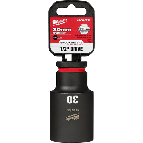 Picture of SHOCKWAVE Impact Duty™ 1/2" Drive 6 Point Socket, Deep, Metric, 30mm
