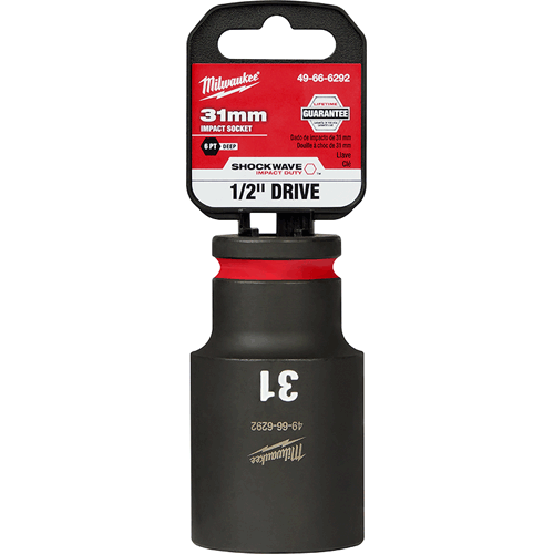 Picture of SHOCKWAVE Impact Duty™ 1/2" Drive 6 Point Socket, Deep, Metric, 31mm