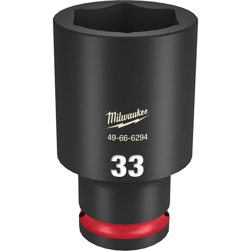 Picture of SHOCKWAVE Impact Duty™ 1/2" Drive 6 Point Socket, Deep, Metric, 33mm