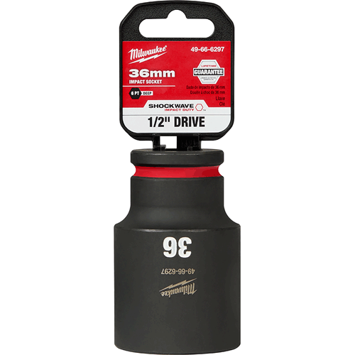 Picture of SHOCKWAVE Impact Duty™ 1/2" Drive 6 Point Socket, Deep, Metric, 36mm