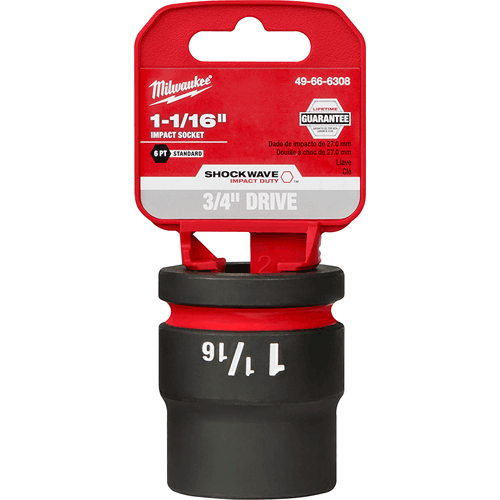 Picture of SHOCKWAVE Impact Duty™ 3/4" Drive 6 Point Socket, Standard, SAE, 1-1/16"