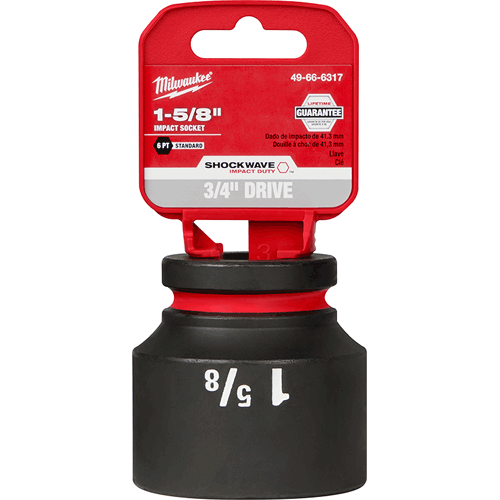 Picture of SHOCKWAVE Impact Duty™ 3/4" Drive 6 Point Socket, Standard, SAE, 1-5/8"