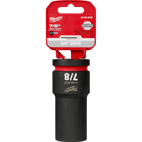 Picture of SHOCKWAVE Impact Duty™ 3/4" Drive 6 Point Socket, Deep, SAE, 7/8"