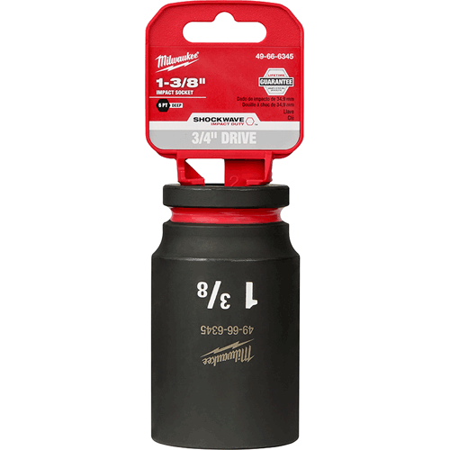 Picture of SHOCKWAVE Impact Duty™ 3/4" Drive 6 Point Socket, Deep, SAE, 1-3/8"