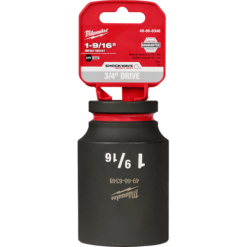 Picture of SHOCKWAVE Impact Duty™ 3/4" Drive 6 Point Socket, Deep, SAE, 1-9/16"