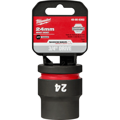 Picture of SHOCKWAVE Impact Duty™ 3/4" Drive 6 Point Socket, Standard, Metric, 24mm