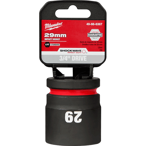 Picture of SHOCKWAVE Impact Duty™ 3/4" Drive 6 Point Socket, Standard, Metric, 29mm